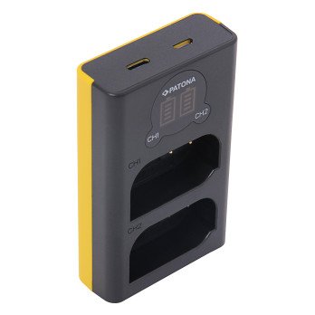 Laadija Foto Dual Quick Panasonic DMW-BLK22 USB