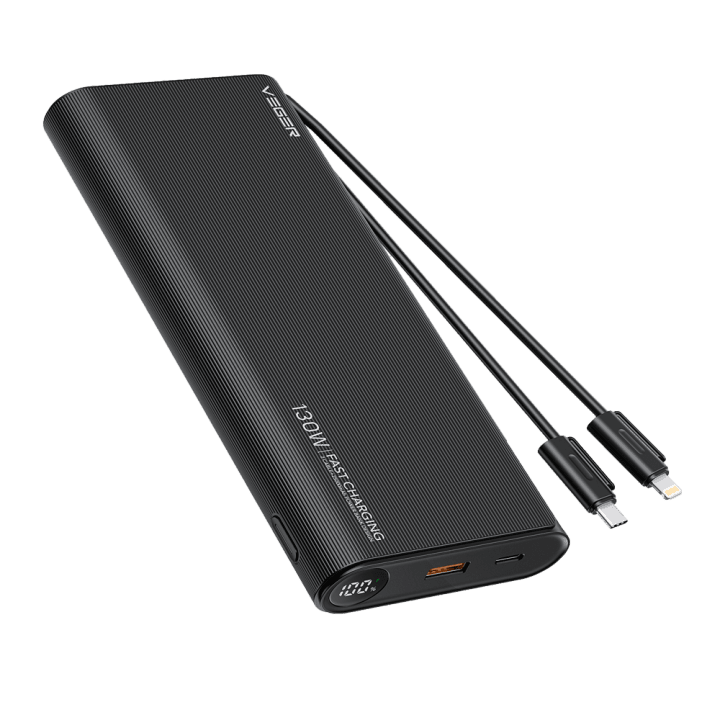 VEGER VG-W2503-T130 21000mAh Powerbank Must