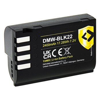 Aku Panasonic DMW-BLK22 2250mAh Li-Ion Protect