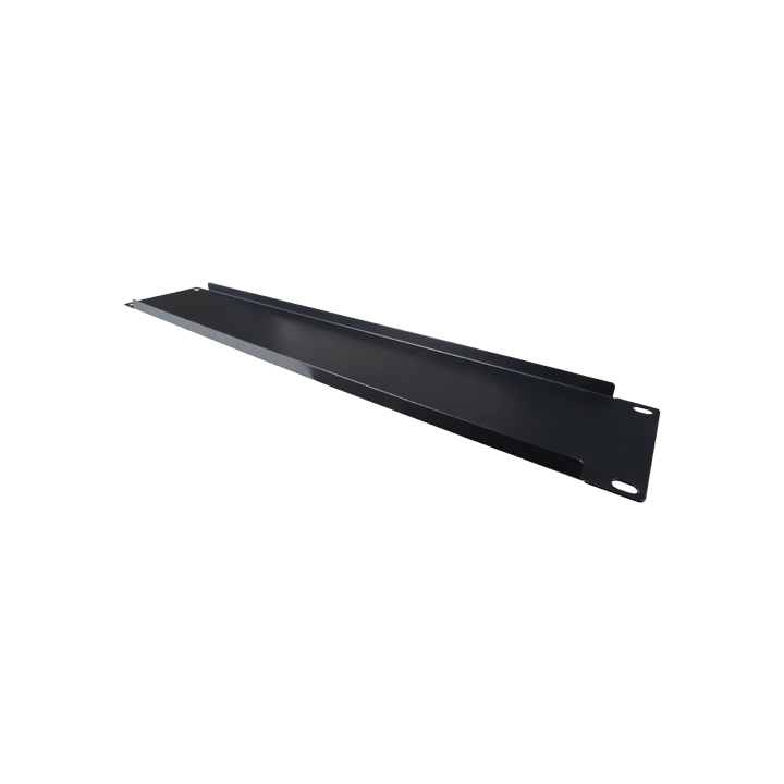 RACK-BLANK-2U 19" 2U Tukšā Panelis Melns