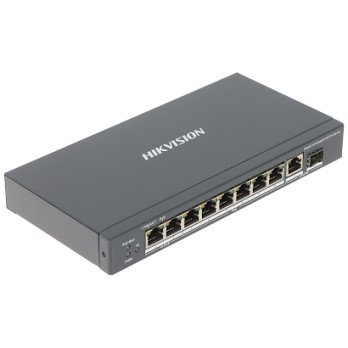 SWITCH POE DS-3E0510HP-E 8 PORT SFP Hikvision