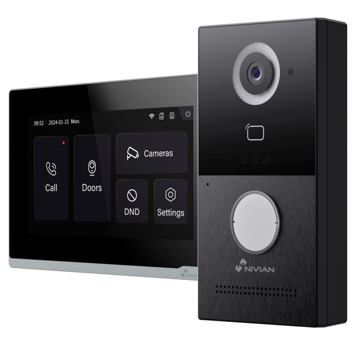 Комплект IP видеодомофона NVS-VIDEOINTERCOM-2W от NIVIAN RETAIL