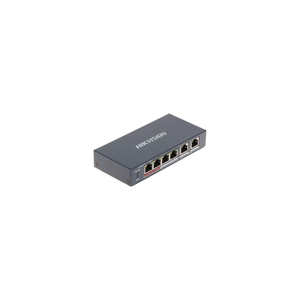 SWITCH POE DS-3E0106P-E/M 4 PORT Hikvision
