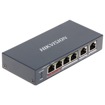 SWITCH POE DS-3E0106P-E/M 4 PORT Hikvision