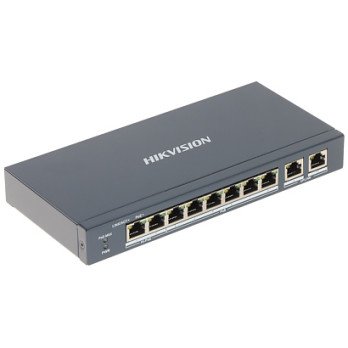 SWITCH POE DS-3E1310HP-EI 8-PORT Hikvision