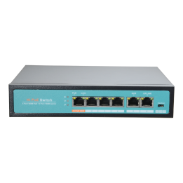 MARCA BLANCA SW0604-60-HIPOE 5-Port Managed PoE+ Switch 60W