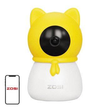ZOSI 4MP HD 355 elektrooniline kaamera/lapsehoidja