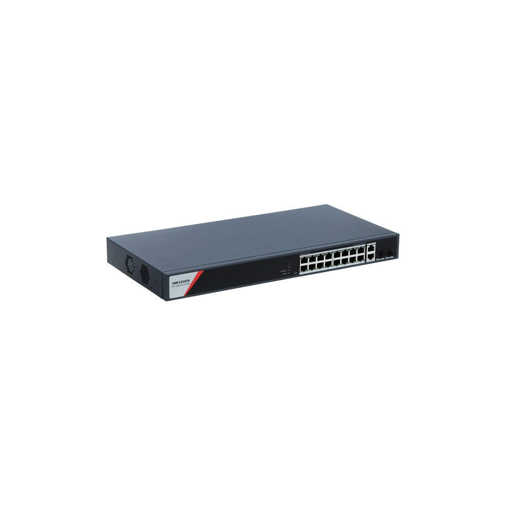 LULITI POE DS-3E1520HP-SI-16P2T2F 16-pordiline SFP Hikvision
