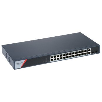 SWITCH POE DS-3E1528HP-SI-24P2T2F 24-PORTTINEN SFP Hikvision