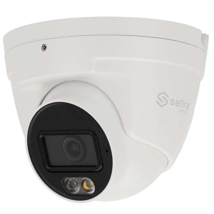 IP-камера SAFIRE SMART SF-IPT020A-6B1-DL (купол), 6MP, с IP/PoE, Wi-Fi, двойным освещением, IP67