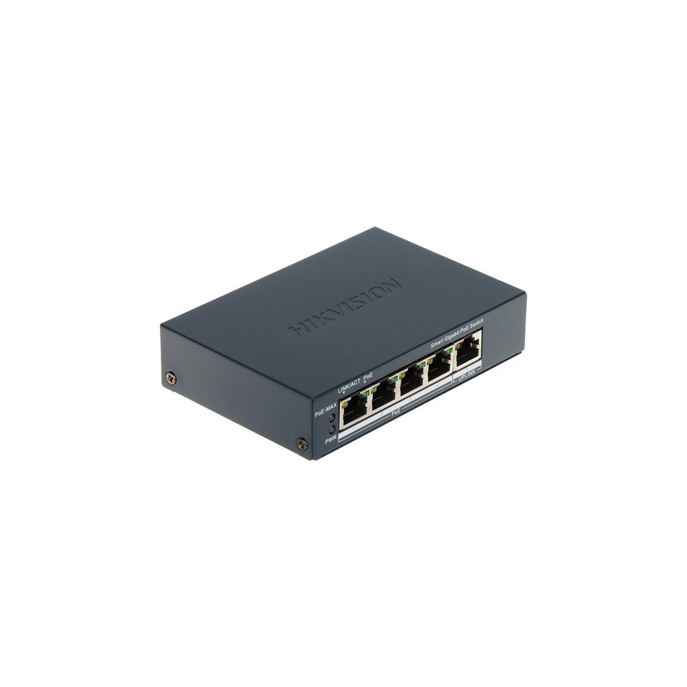 SWITCH POE DS-3E1505P-EI 4 PORT Hikvision