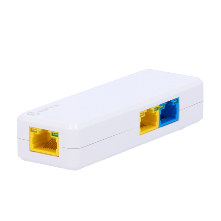 SAFIRE SF-POE-EXT0302-60W PoE pagarinātājs, 3 porti, 60W