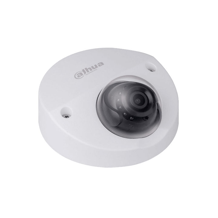 DAHUA IPC-HDBW4431FAS 4MP kupolinė IP kamera su PoE, Wi-Fi, IP67, 2,8 mm objektyvas, 20 m IR, įmontuotas mikrofonas
