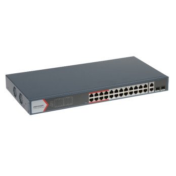 SWITCH POE DS-3E1326P-EI(B) 24-PORT SFP Hikvision