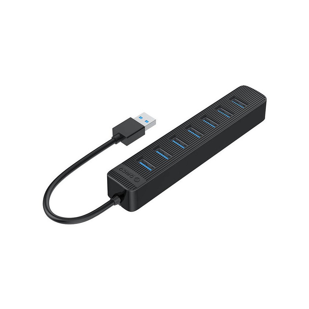 Orico TWU3 USB i 7x USB 3.0 sakotuvo adapteris (juodas)