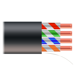 SAFIRE UTP6-500-OUTDOOR Cat6 U/UTP Outdoor Bulk Cable 500m