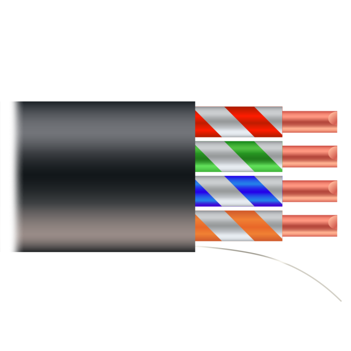 SAFIRE UTP6-500-OUTDOOR Cat6 U/UTP Outdoor Bulk Cable 500m