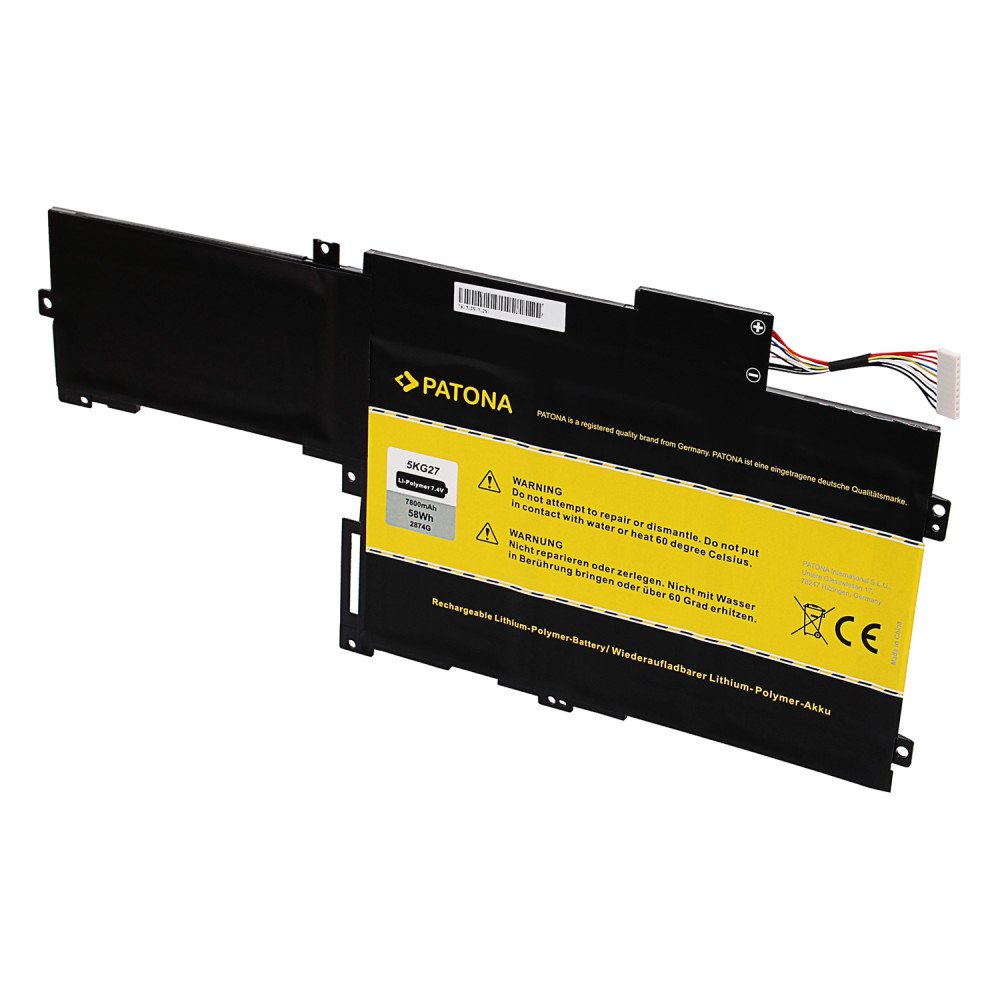 Aku DELL Inspiron 14 7800mAh Li-Pol 7,4V P42G