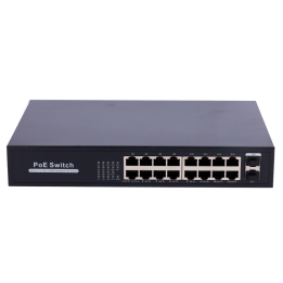 MARCA BLANCA SW1816POE-GF-250-E 11 portu PoE slēdzis