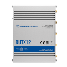 Teltonika TK-RUTX12 Gigabitu Wi-Fi 5 AC maršrutētājs