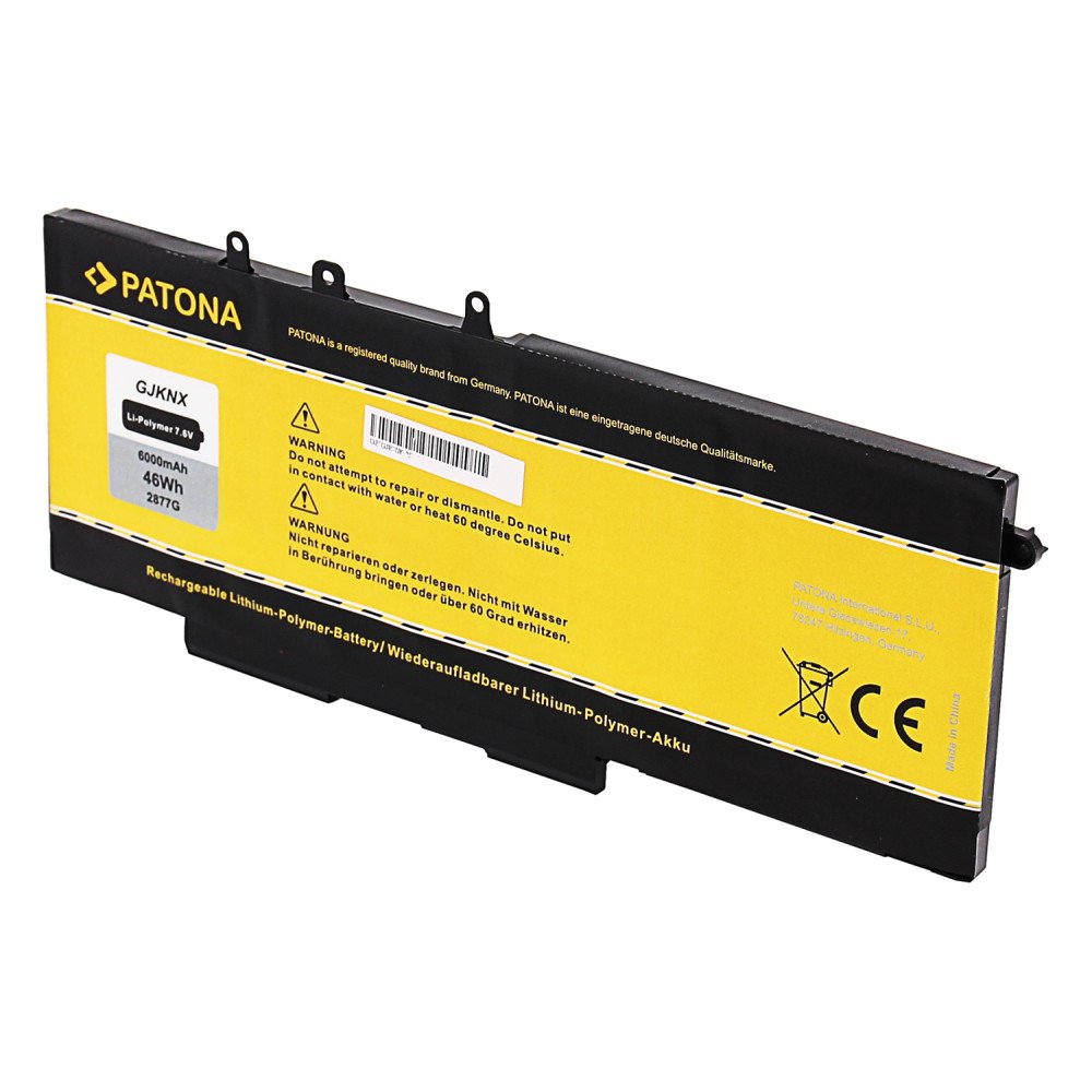 DELL E5280/E5480E5580 6000 Li-Pol 7,6V GJKNX/3DDDG