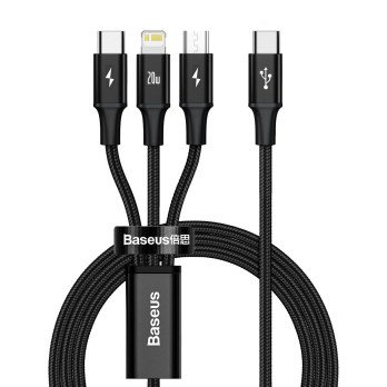 Baseus Rapid Series 3--1 USB-C M+L+T 20 1,5
