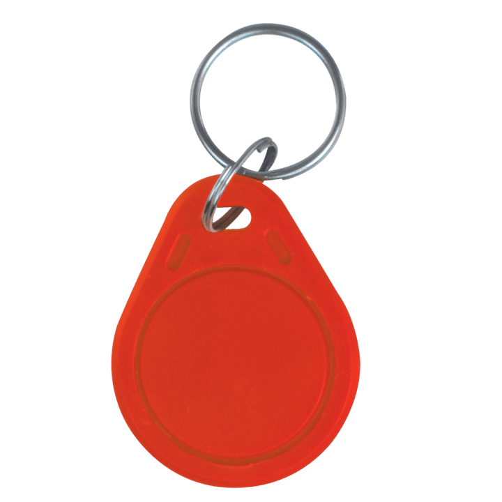CARDCUBE TAG-MF-WR-R RFID Keychain Tag (MIFARE Classic, 13.56 MHz, Red)