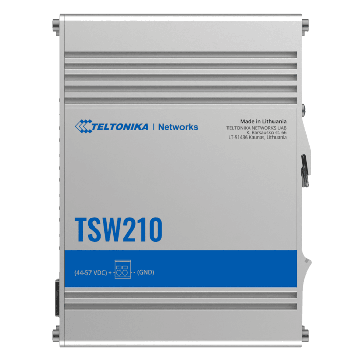 TELTONIKA TK-TSW210 5-портовый Gigabit PoE+ коммутатор