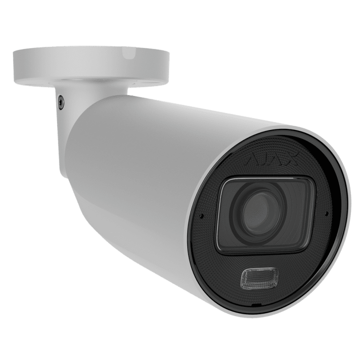 AJAXCCTV AJ-BULLETCAM-5-HLVF-W 5 megapikselin Bullet IP -kamera 2,8–12 mm:n Varifocal-linssillä, 60 m IR ja valkoinen valo, PoE,