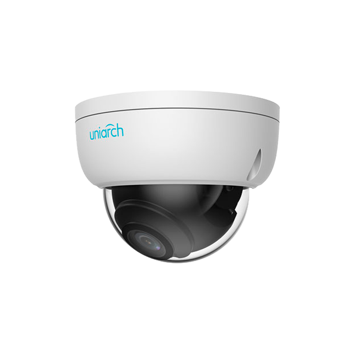 UNIARCH UV-IPC-D112-PF28 2MP Outdoor Dome IP Camera with PoE and Wi-Fi, 2.8mm Lens, IR 30m, IP67
