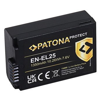 Akku Nikon EN-EL25 1350mAh Li-Ion Protect Z50 / Z fc / Z30