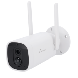 NIVIAN RETAIL NVS-IPC-06-BAT PTZ IP-kamera 2MP 1080p Wi-Fi PoE IP65 Outdoor Speed Dome, jossa Night Vision ja microSD-korttipaik
