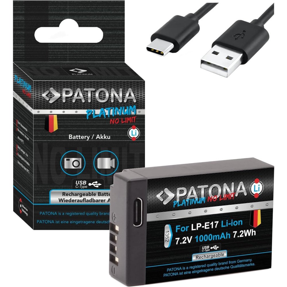 Baterija Canon LP-E17 1100mAh Li-Ion Premium
