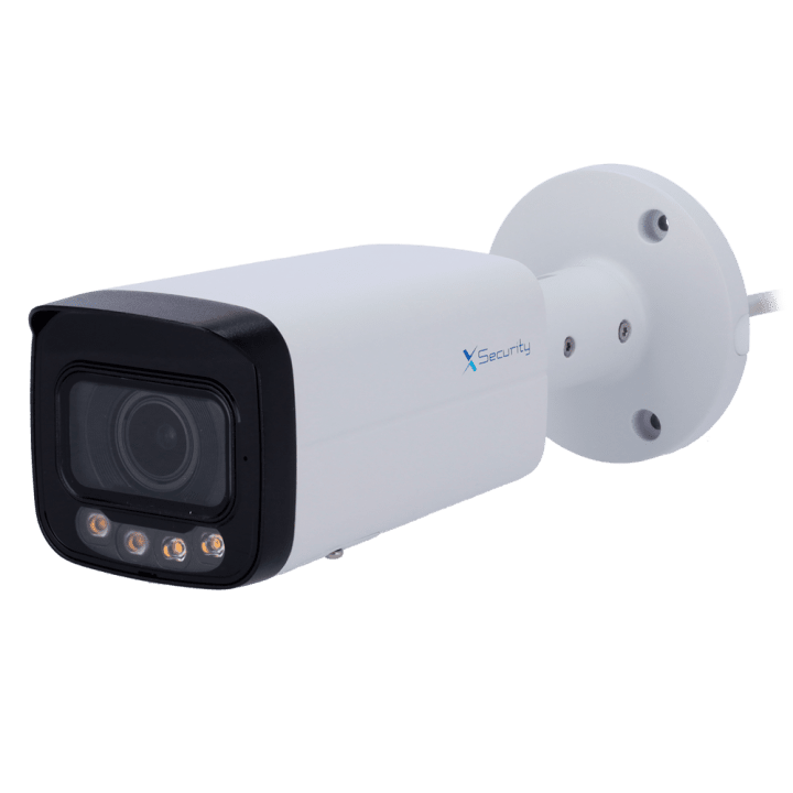 X-SECURITY XS-IPB829ZA-6P-DL-WIZ 6MP Bullet IP Camera with PoE, Wi-Fi, IP67, IR 60m