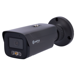 SAFIRE SMART SF-IPB380A-4E1-DL-GREY 4MP lauko Bullet IP kamera su dvigubu apšvietimu, PoE ir Wi-Fi, IP67, 2,8 mm objektyvas, 30 