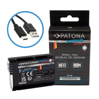 Nikon EN-EL15C 2600 mAh licio jonu platininis akumuliatorius
