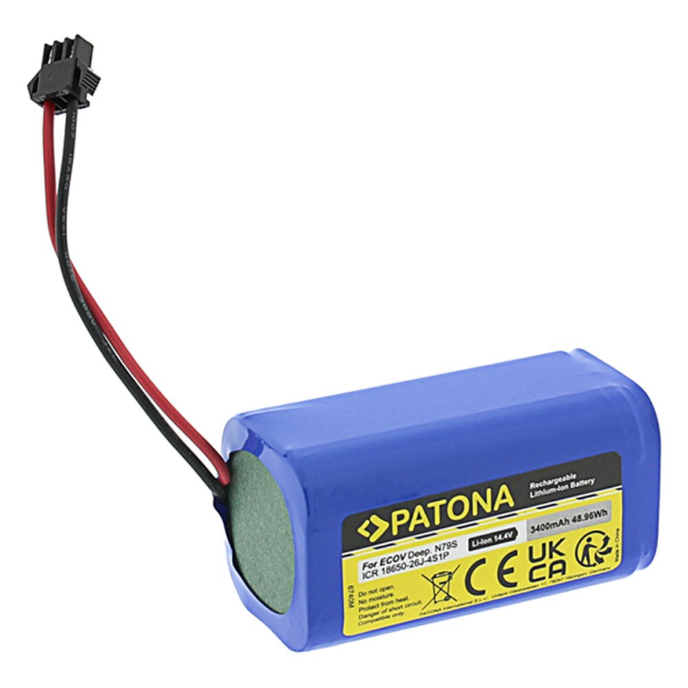 Batterie Ecovacs Deebot 600/N79/715 3400mAh, 14,4V
