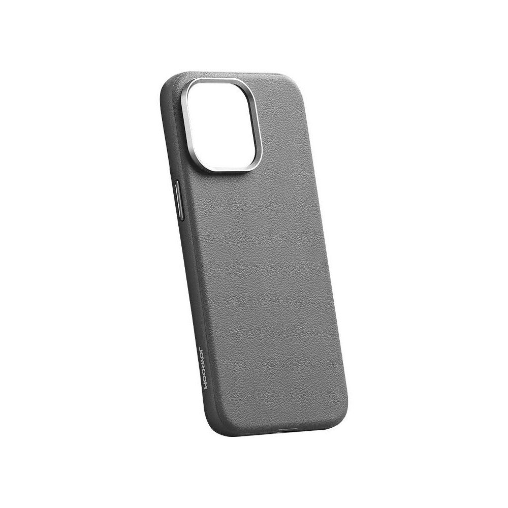Magnetic protective phone case Joyroom JR-BP007 for iPhone 15 Pro Max (gray)