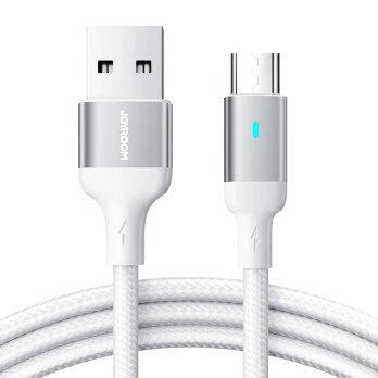 Mikro-USB-A / 2,4A / 2m kaabel Joyroom S-UM018A10 (valge)