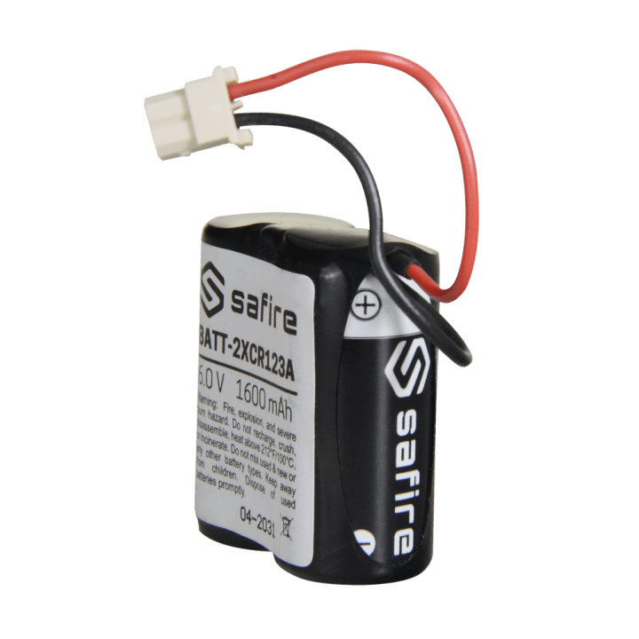 SAFIRE BATT-2XCR123A 6V CR123A paristopaketti