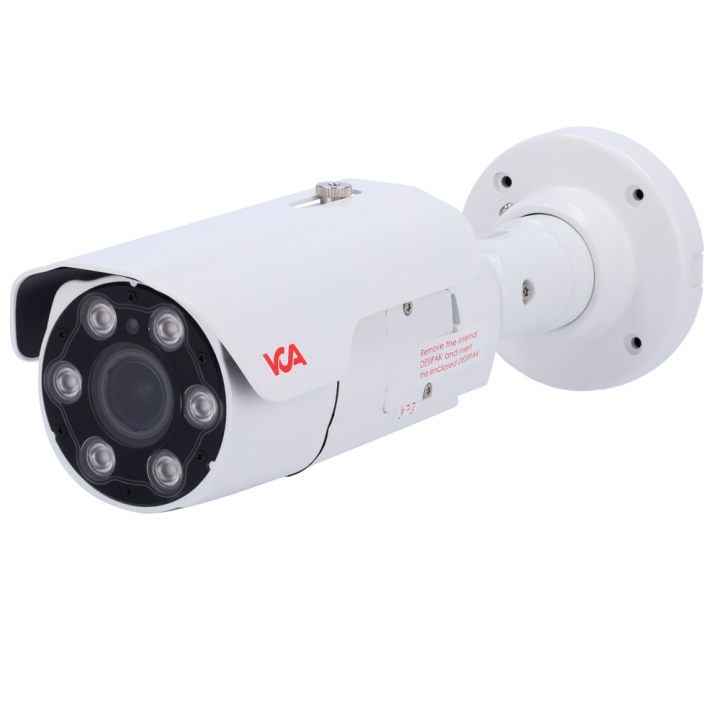 VCA TECHNOLOGY VCA-IPAi65A05-ZR 5MP Bullet IP Camera with PoE, IP67, Varifocal 6-50mm, IR 40m