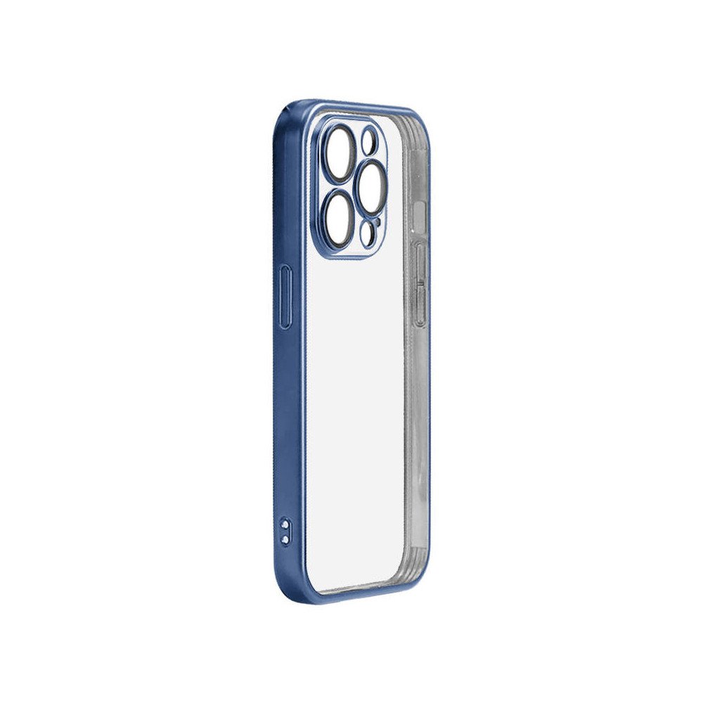 Protective phone case Joyroom JR-15Q2 for iPhone 15 Pro (matte blue)