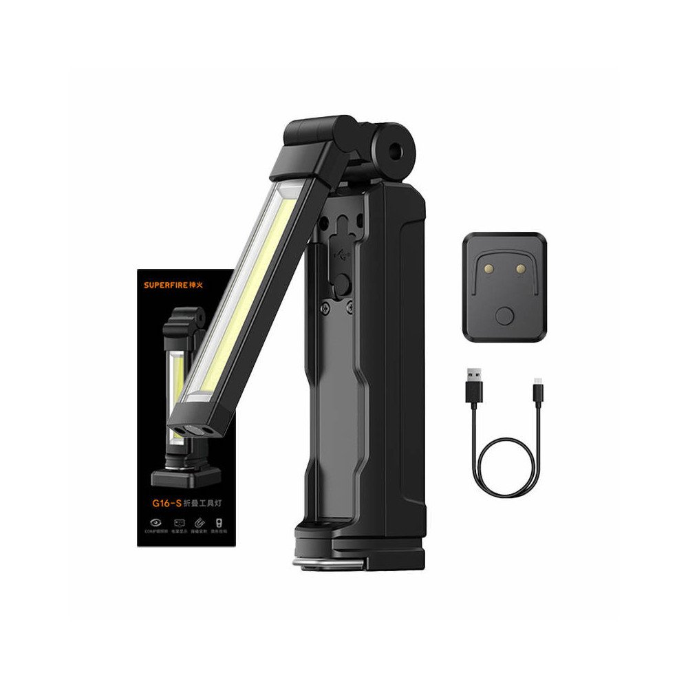 Superfire G16-S multifunction flashlight, 800lm, USB-C