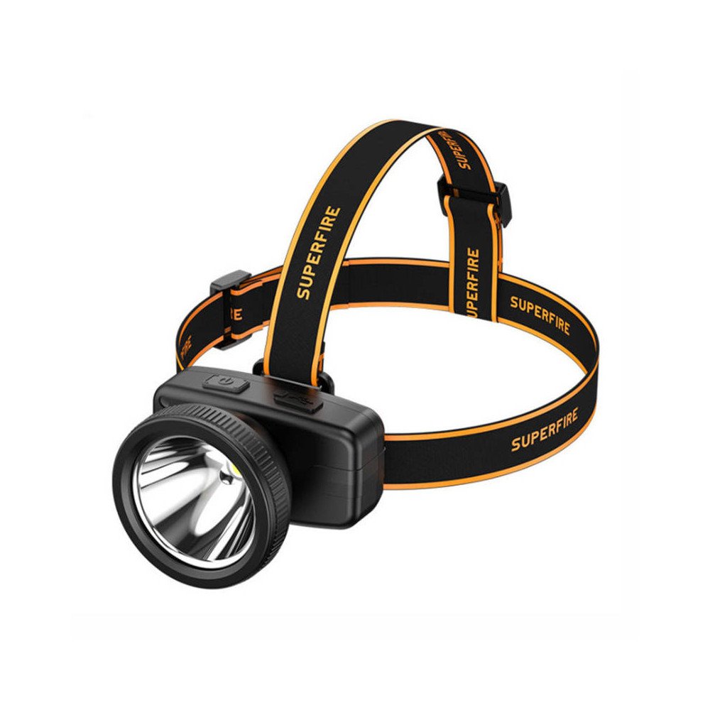 Superfire HL55 headlamp, 150 lm, USB-C, 4 modes, 270 m