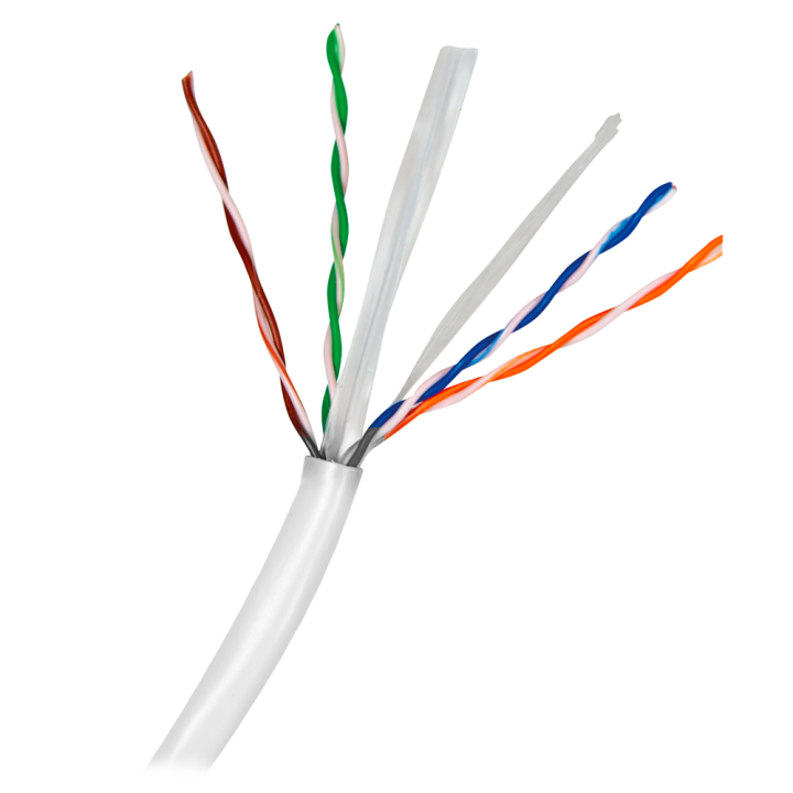 SAFIRE UTP6-100-H-24AWG Cat6 U/UTP Bulk Cable 100m