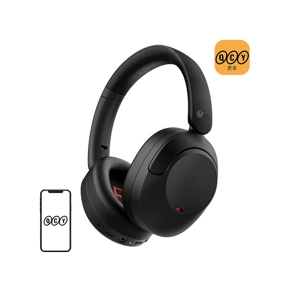 Wireless Headphones QCY ANC H4 (black)