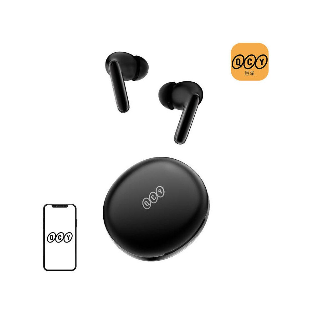 AustinasTWS QCY T13 ANC2, ANC (melnas)