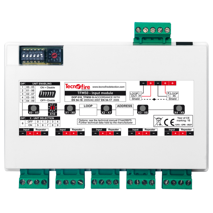 TECNOFIRE TF-TFM50-LP Dūmu detektors