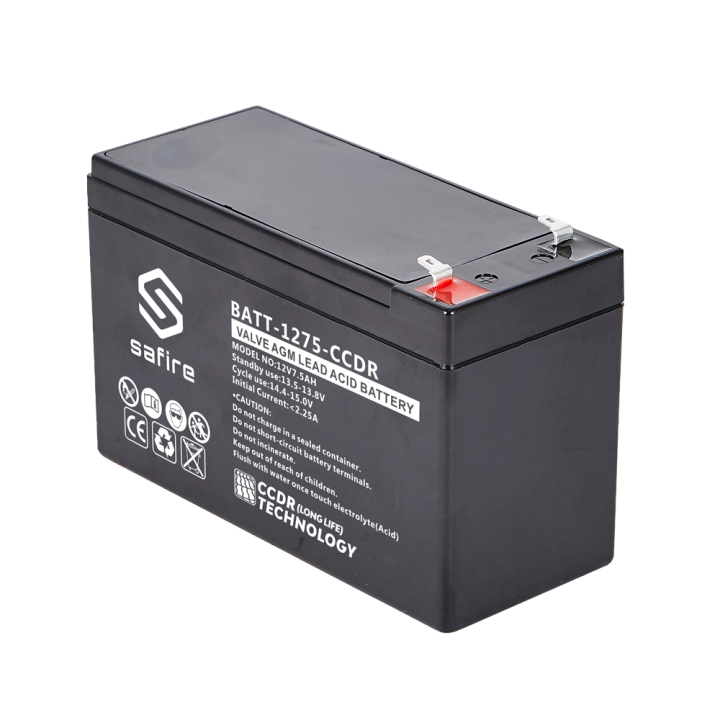 Kannettava SAFIRE BATT-1275-CCDR 12V voimalaitos / akkuvirtalähde
