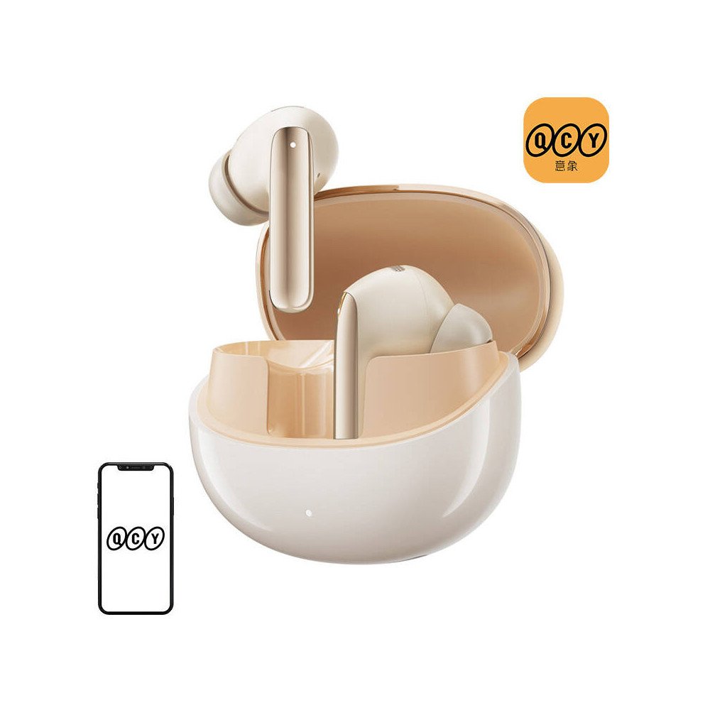 TWS QCY MeloBuds Pro HT08 ausines, ANC (auksines)